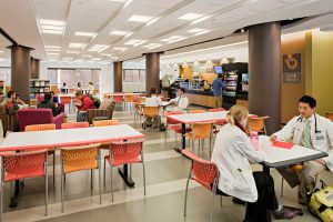 Cafeteria at the Tufts Center for Medical Education