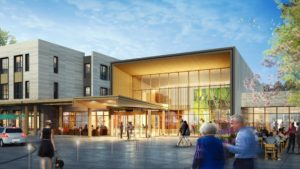 Entryway Rendering of The Baldwin