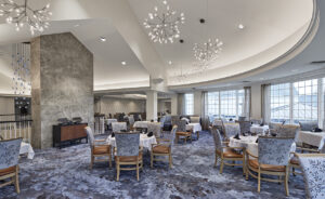 Clubhouse dining room