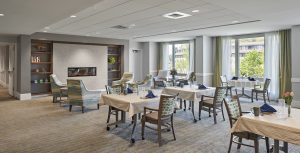 Living and dining room of Assisted Living wing